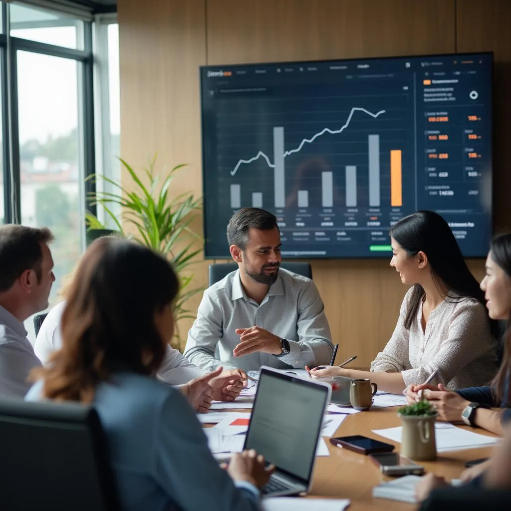 Equipo de FinanCol en reunión estratégica